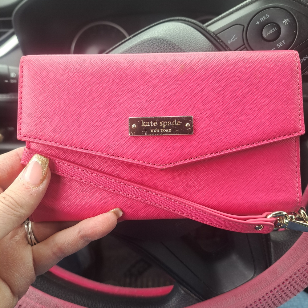 Kate Spade Wallet and Holds Phone